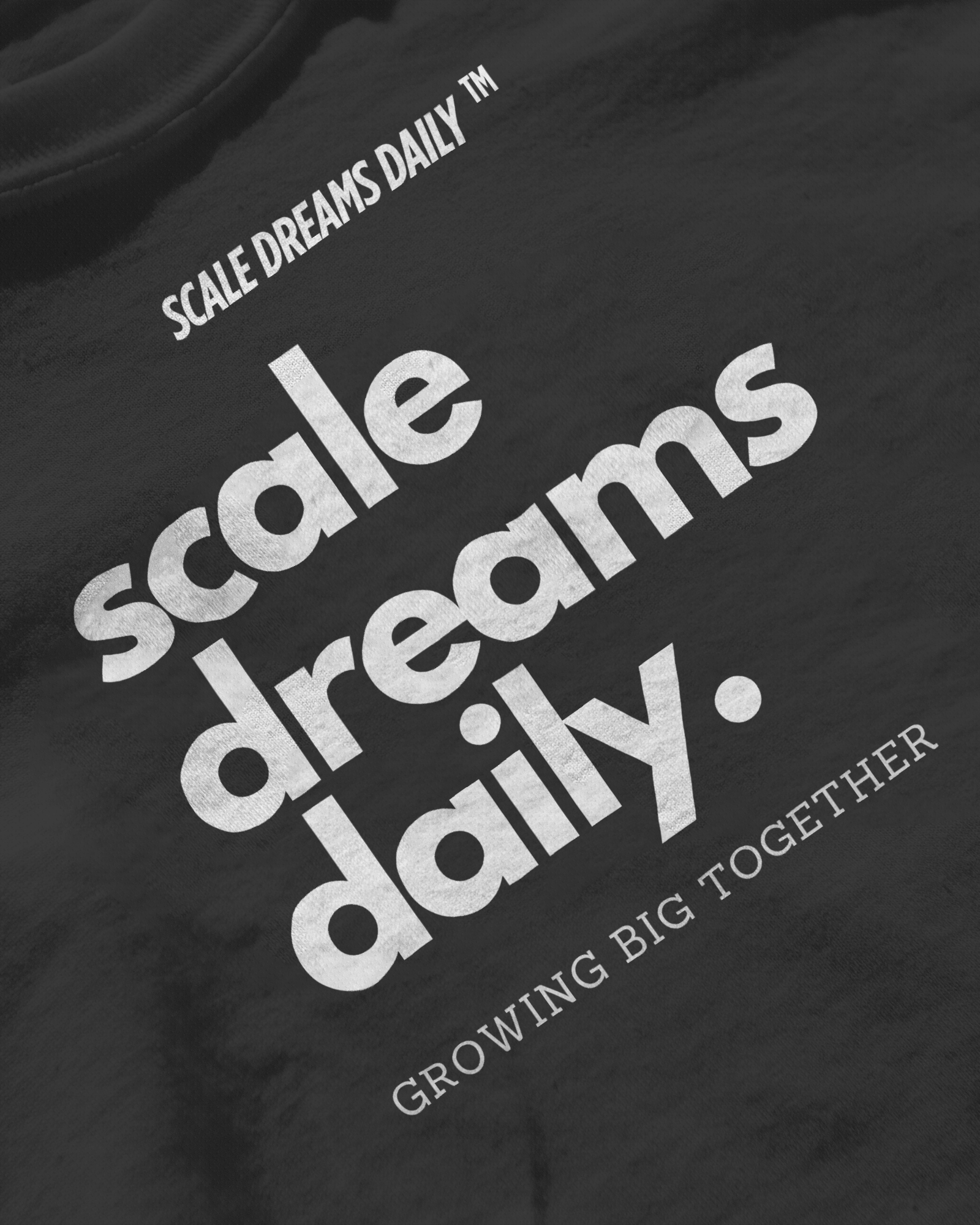 Scale Dreams Daily - Oversized Tee