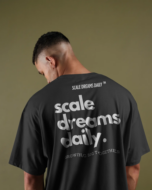 Scale Dreams Daily - Oversized Tee